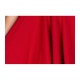 Dámské asymetrické šaty Lacosta - Exclusive bez rukávu červené